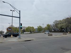 Project Site at Northeast Corner of 10th and Hickory
